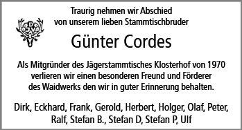 Günther Cordes
