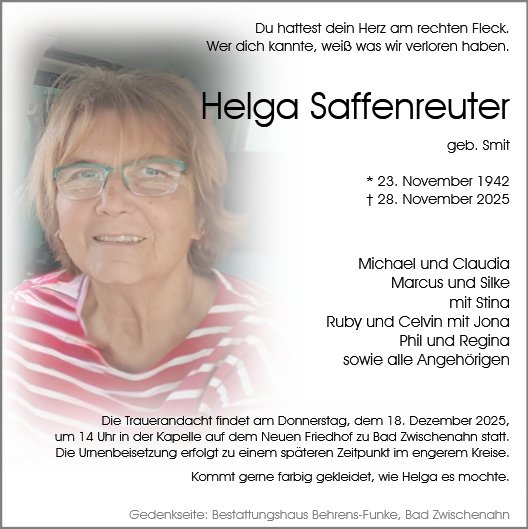 Helga Saffenreuter