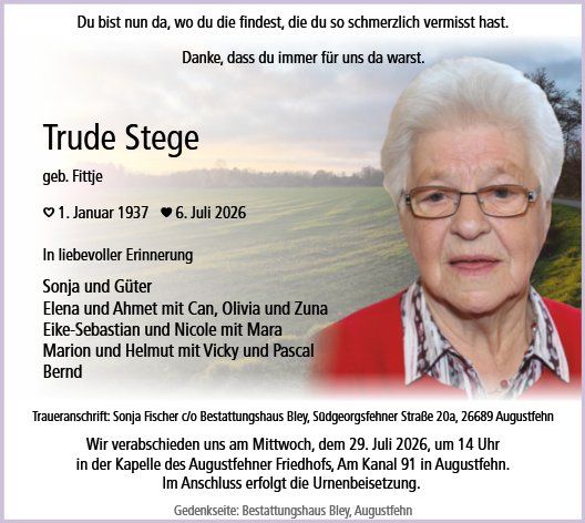 Trude Stege