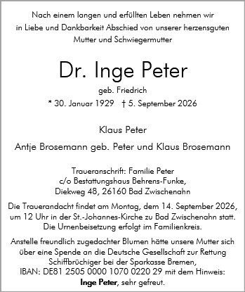 Inge Peter
