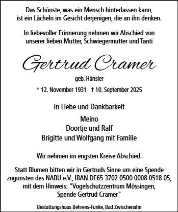 Gertrud Cramer