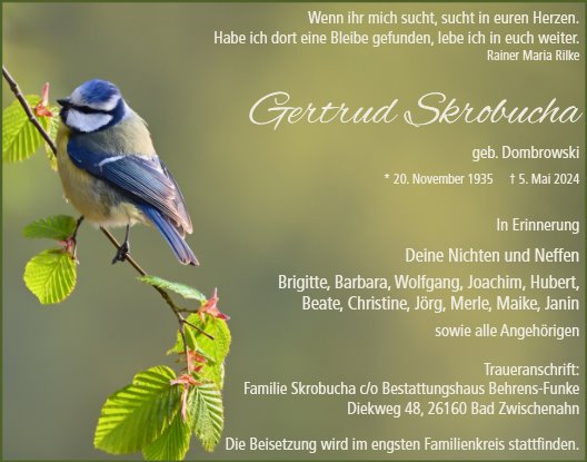 Gertrud Skrobucha