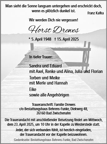 Horst Drewes