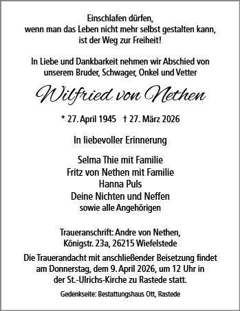 Wilfried von Nethen