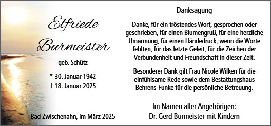 Elfriede Burmeister