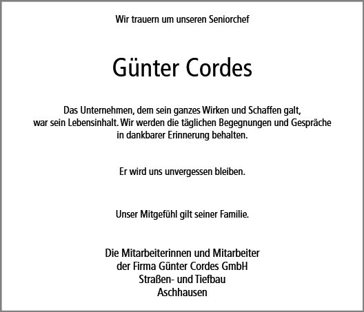 Günther Cordes