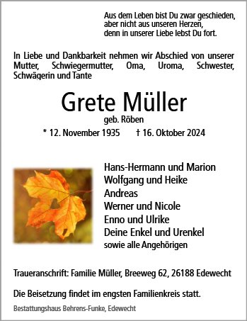 Grete Müller