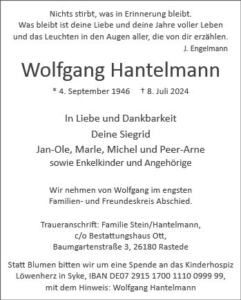 Wolfgang Hantelmann