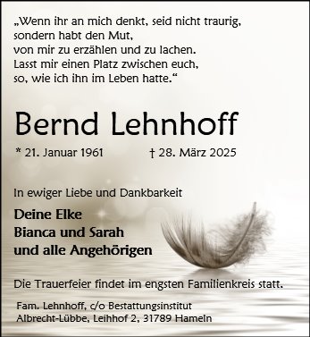 Bernd Lehnhoff