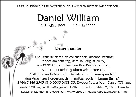 Daniel William