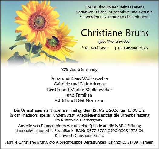 Christiane Bruns