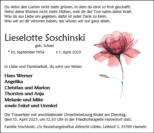 Lieselotte Soschinski