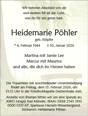 Heidemarie Pöhler