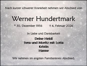 Werner Hundertmark