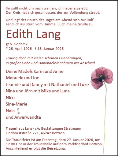 Edith Lang