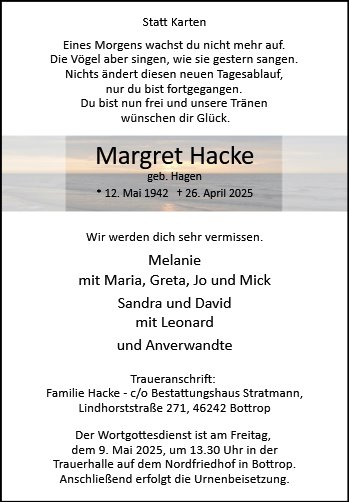 Margaretha Hacke