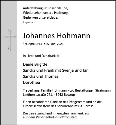 Johannes Hohmann