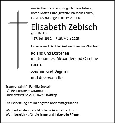 Elisabeth Zebisch