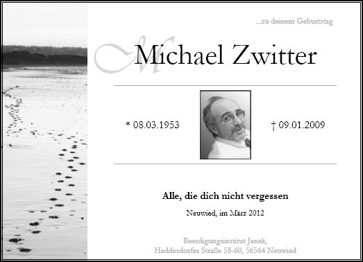 Michael Zwitter