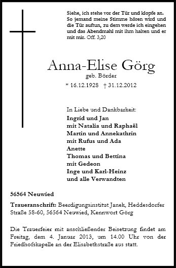 Anna-Elise Görg
