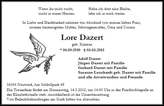 Lore Dazert