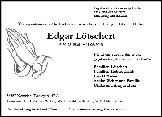 Edgar Lötschert