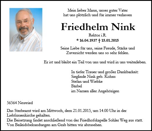 Friedhelm Nink