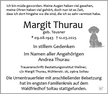Margit Thurau 
