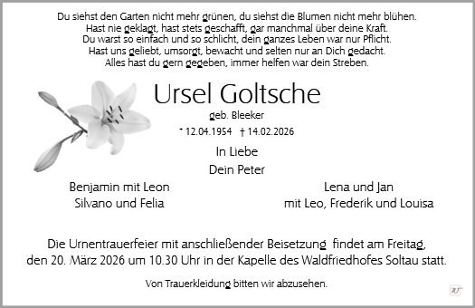 Ursel Goltsche