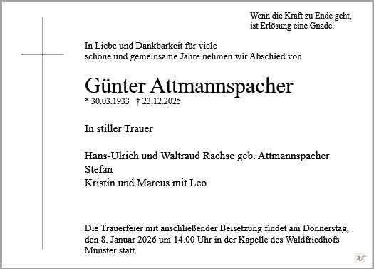 Günter Attmannspacher