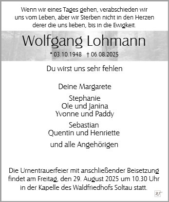 Wolfgang Lohmann