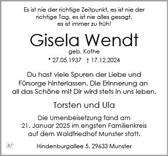 Gisela Wendt