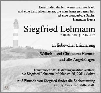 Siegfried Lehmann