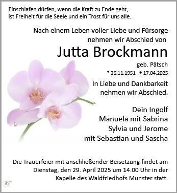 Jutta Brockmann