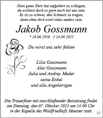 Jakob Gossmann