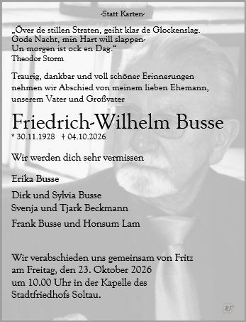 Friedrich Wilhelm Busse