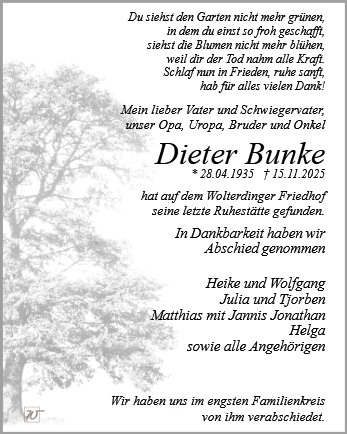 Dieter Bunke