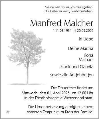 Manfred Malcher
