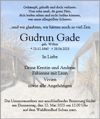 Gudrun Gade