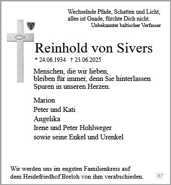 Reinhold von Sivers