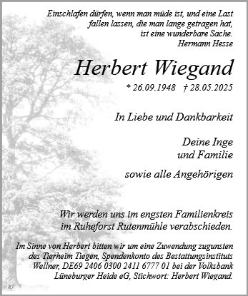 Herbert Wiegand