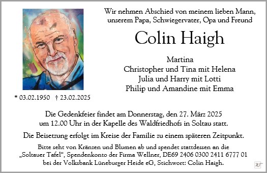Colin Haigh