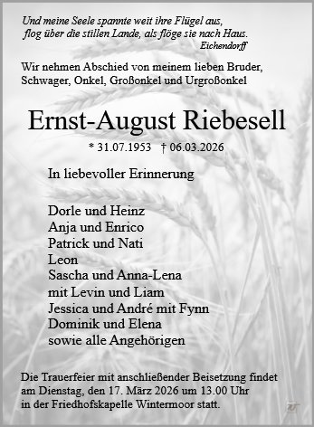 Ernst-August Riebesell