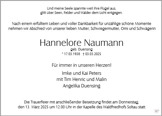 Hannelore Naumann