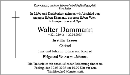 Walter Dammann