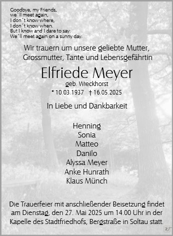 Elfriede Meyer