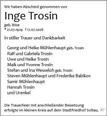 Inge Trosin