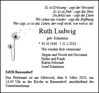 Ruth Ludwig