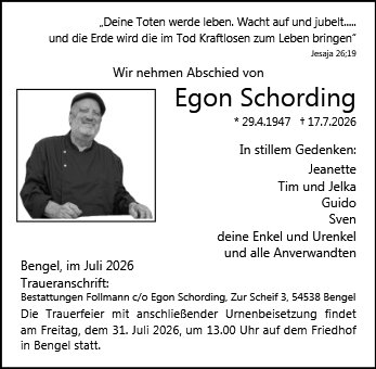 Egon Schording