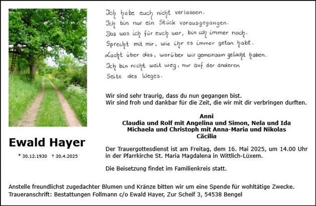 Ewald Hayer 